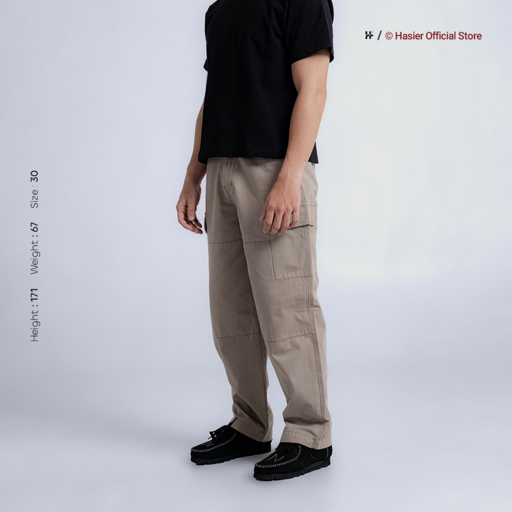 Jual HASIER Wide fit Cargo Pants | Shopee Indonesia