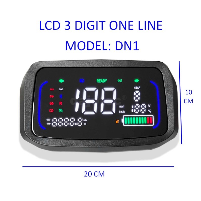 Jual LCD Display Speedo Meter Sepeda Listrik dan Motor Listrik | Shopee ...