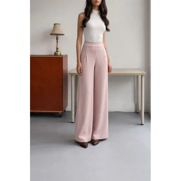 Long Cullote Highwaist Pants Celana Kulot Premium Scuba Kulot Wanita