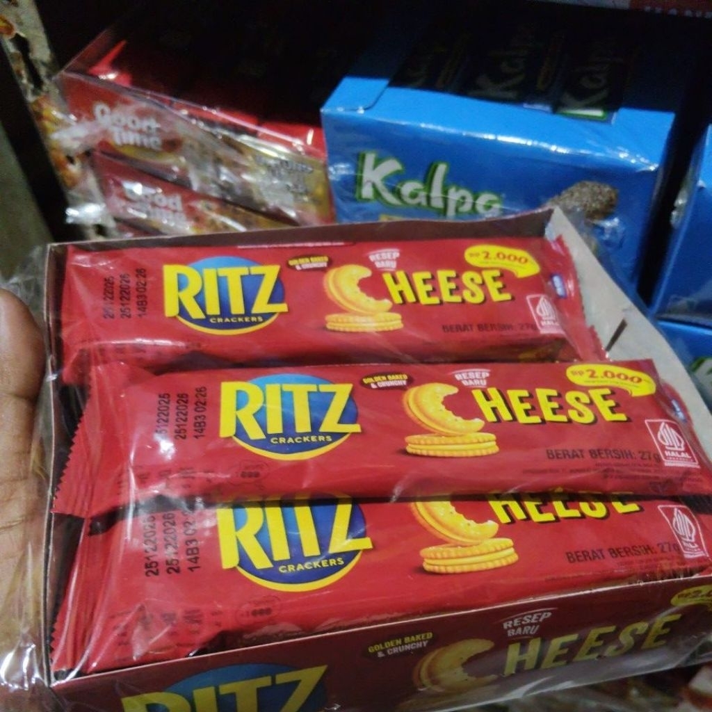 Jual ritz chees/oreo softcake/oreo biskuit vanila/Kraft Keju Cake [16 g ...