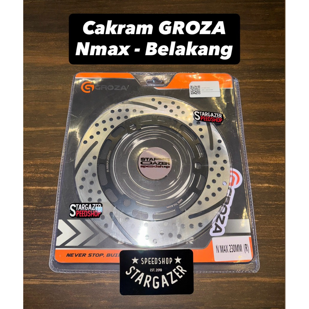 Jual Piringan Cakram Groza NMAX Belakang OLD NEW NEO TURBO Aerox Alpha ...