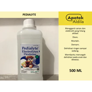 PEDIALYTE SOL 500 ML, mengobati dehidrasi ringan sampai sedang.
