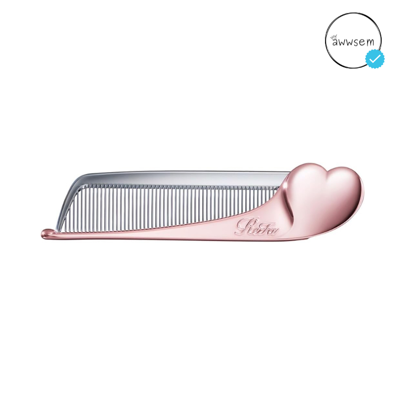 Jual ReFa HEART COMB Chrome Stainless Steel Bangs Comb Original Japan ...