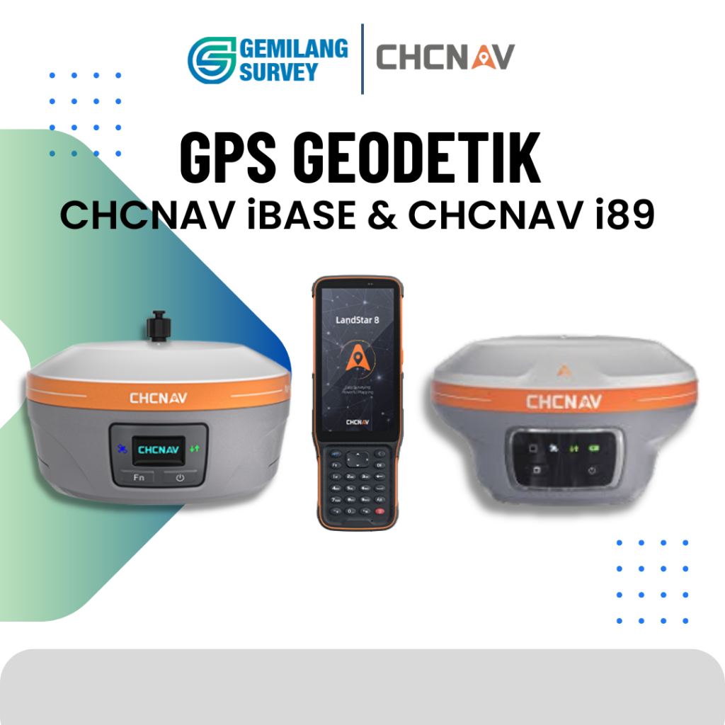 Jual GPS Geodetik CHCNAV i89 & CHCNAV iBASE Visual Surveying GNSS IMU ...