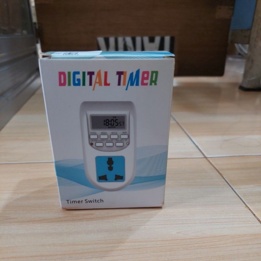 Jual Timer Listrik Digital + Stop kontak AL06 | Shopee Indonesia