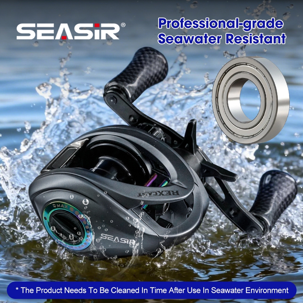 Jual Seasir Rexcast DC Baitcasting Reel 7.3:1 | 3 Mode Digital