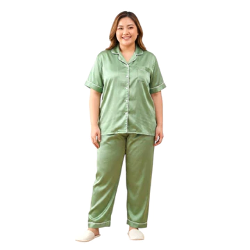 Baju Tidur Piyama Jumbo Ld 130 5Xl Piyama Satin Velvet