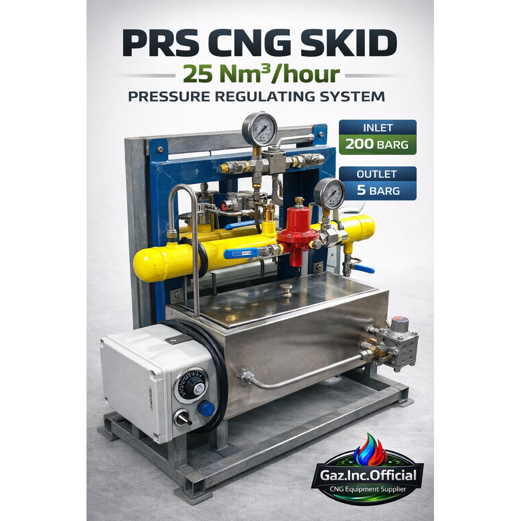 Jual PRS ( Pressure Reducing System ) for CNG Kapasitas Flow Maks 25 m3 ...