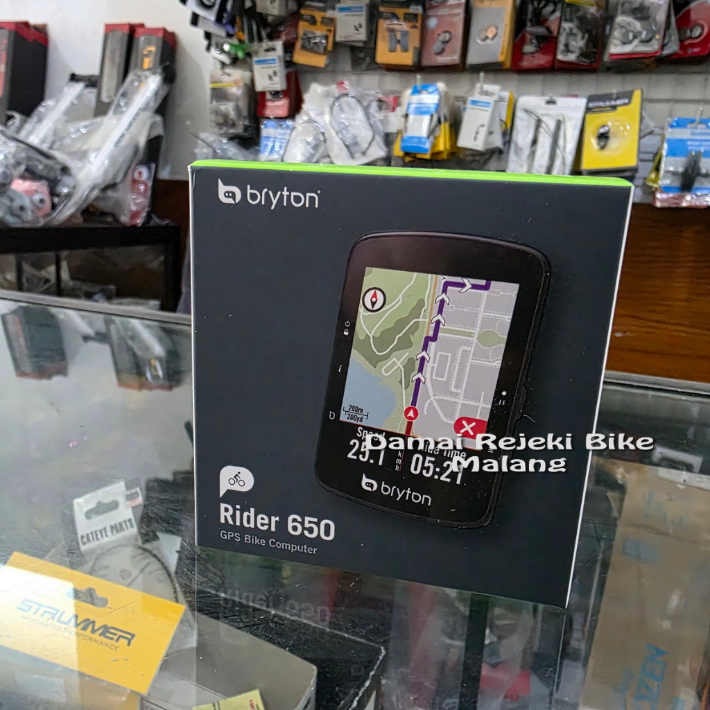 Jual Cyclocomputer GPS Bryton Rider 650 E - Layar Warna 2.8 inch ...