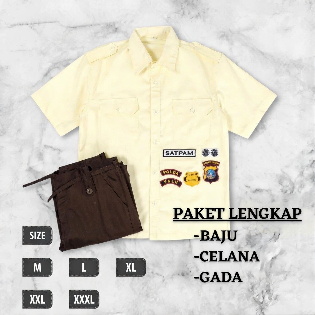 Jual ERLAND SERAGAM SATPAM BAJU PDH SATPAM BAJU PDL SATPAM SERAGAM PDH ...