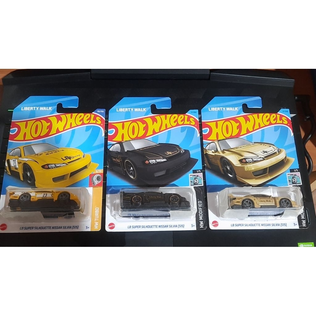 Jual Hot Wheels LB Super Silhouette Nissan Silvia S15 LBWK Kuning ...