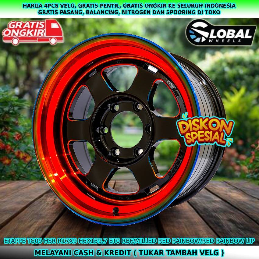 Jual Velg racing R17 untuk mobil Fortuner| Pregio| Pajero| Strada ...