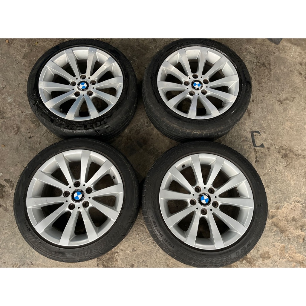 Jual VELG SECOND SET R17 OEM BMW STYLE 285 SERI 5. 5X120. SUDAH ...
