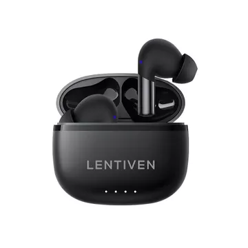 LENTIVEN Earphone Bluetooth TWS Earphone Nirkabel Headset Bluetooth 5.3 In Ear Headset Noise