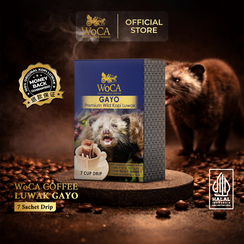 Jual WoCA Kopi Luwak Gayo 7 SD | Shopee Indonesia