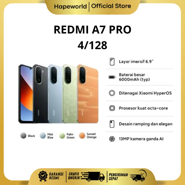 REDMI A7 PRO (4/64GB) (4/128GB) - GARANSI RESMI