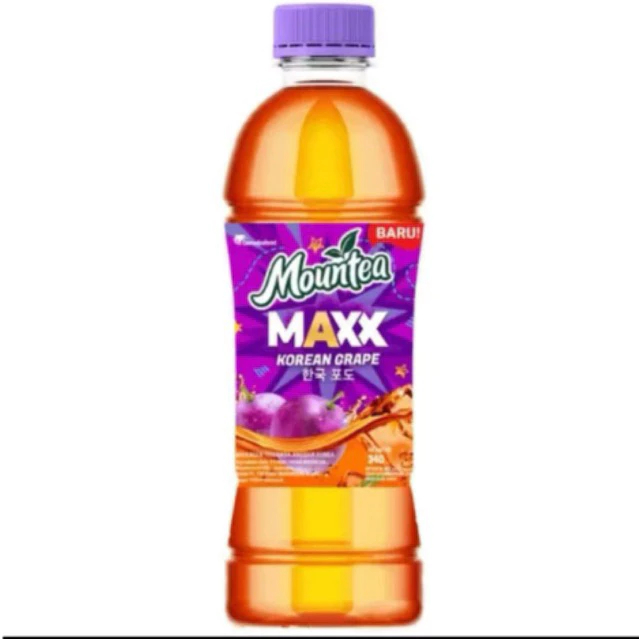 Jual Mountea Maxx Korean Grape Botol 340ml | Shopee Indonesia