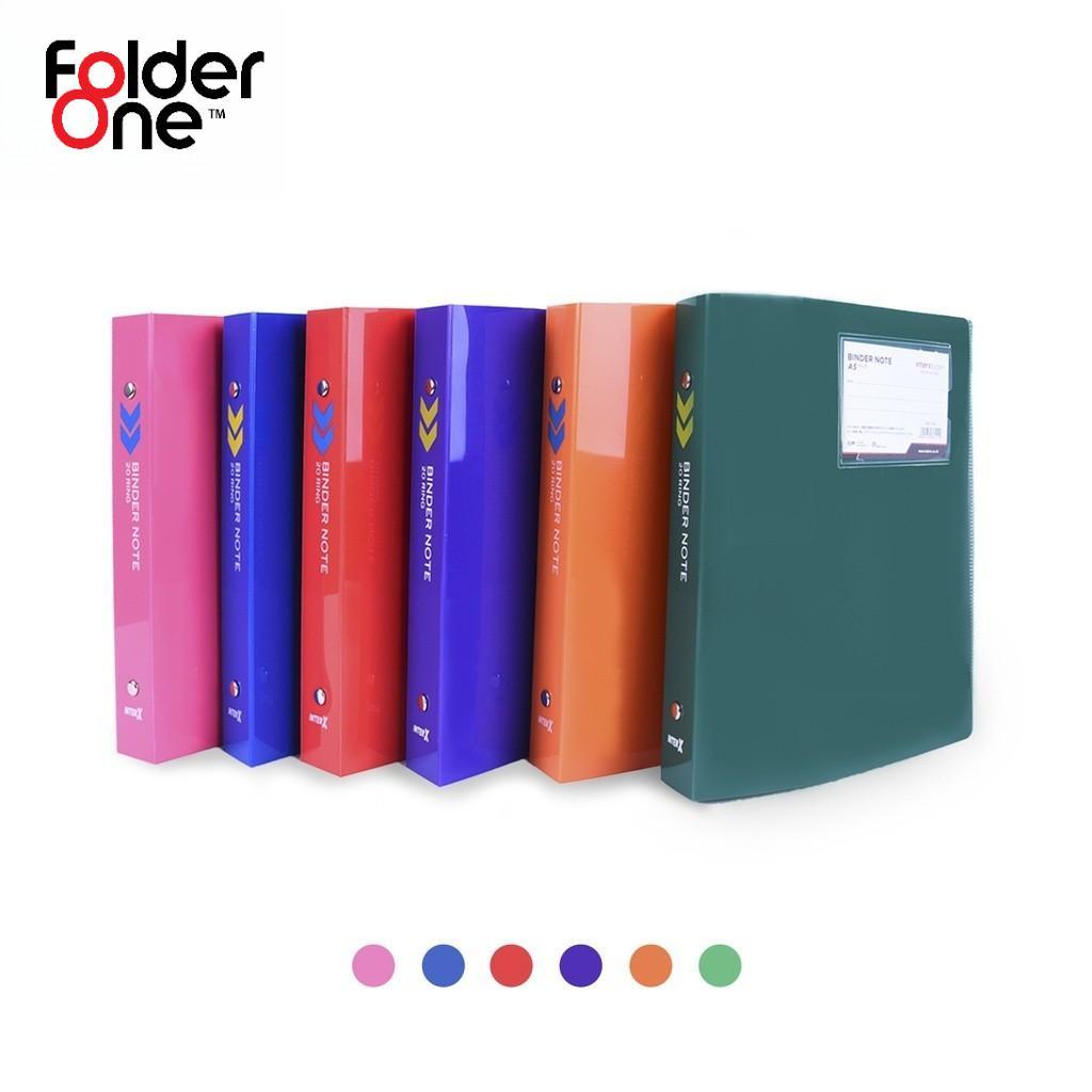 Jual Map Binder Note INTERX FOLDER Ukuran Kecil A5 Warna Polos | Shopee ...
