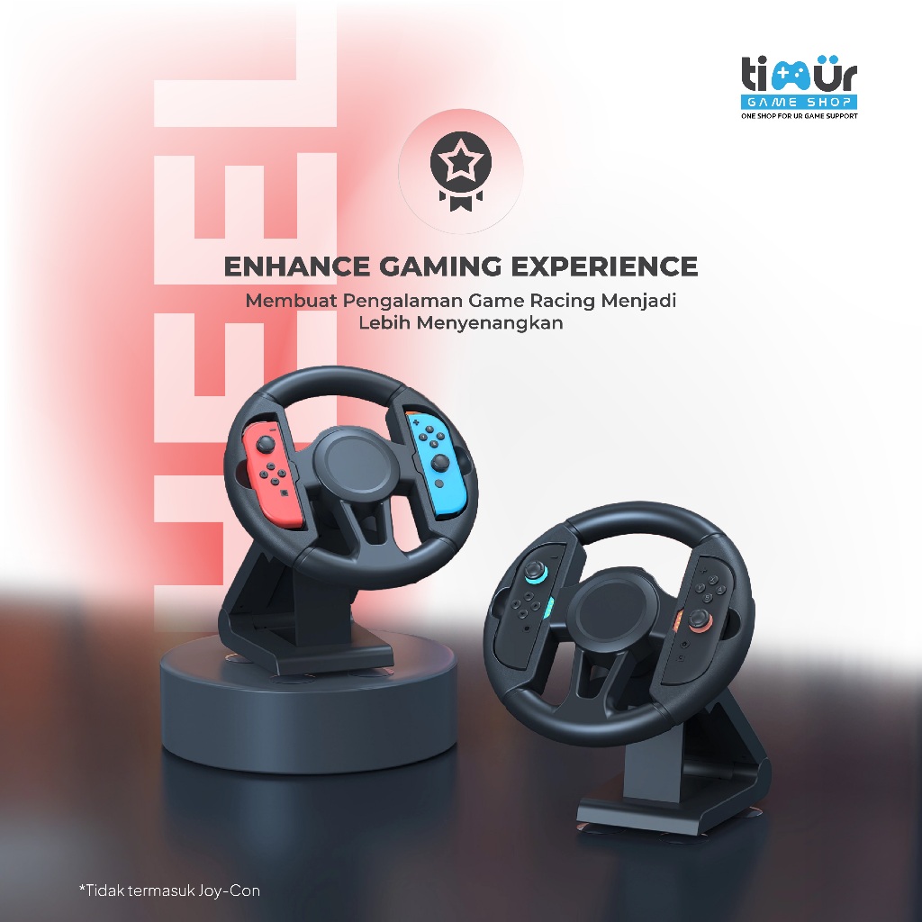 Jual Joycon Racing Steering Wheel Nintendo Switch 2 - Setir Balap ...