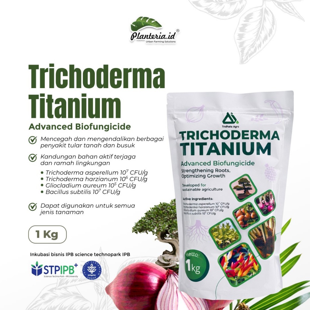 Jual Trichoderma Titanium 1kg Biofungisida Pengendali Busuk dan Jamur ...