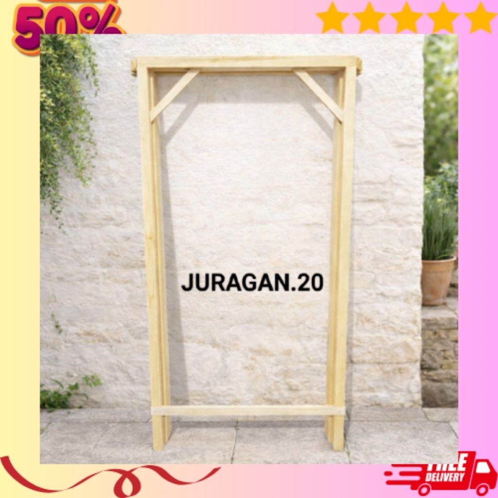 Redy Stok Kusen Pintu Rumah Kayu Mahoni Pintu Depan Pintu Kamar Pintu Kosan