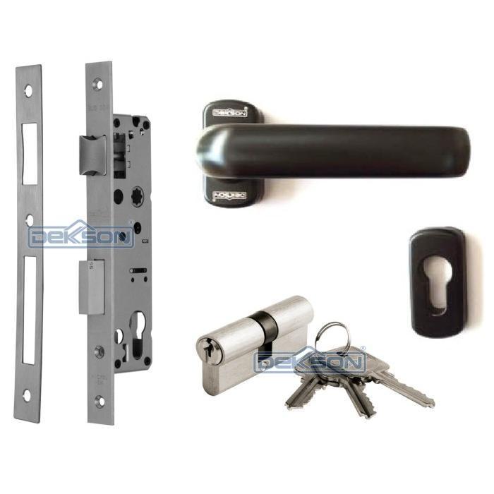 Jual Full Set Lever Handle DEKSON LHR 0816 + Mortise Lock | Set Handle ...
