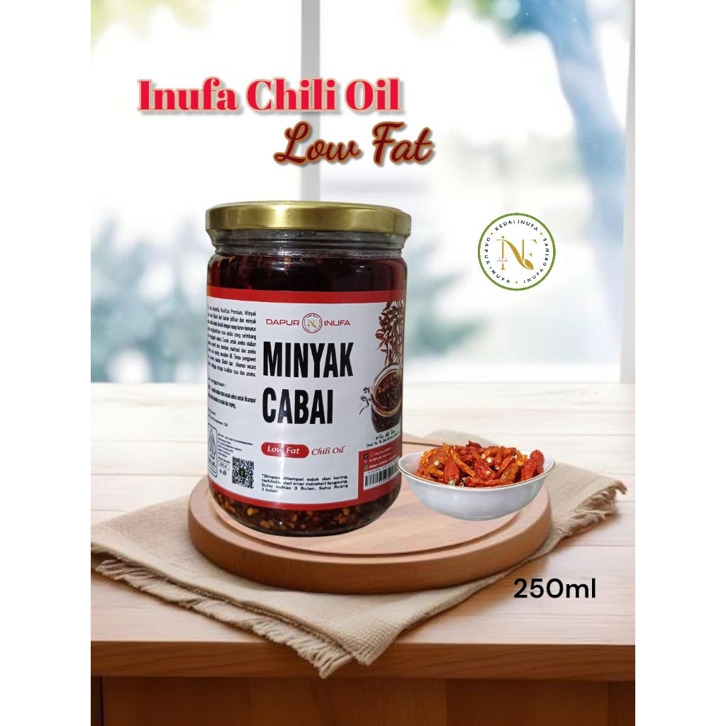 Jual INUFA Chili Oil Low Fat Rendah Kalori Cocok Untuk Diet Mie Bakso ...