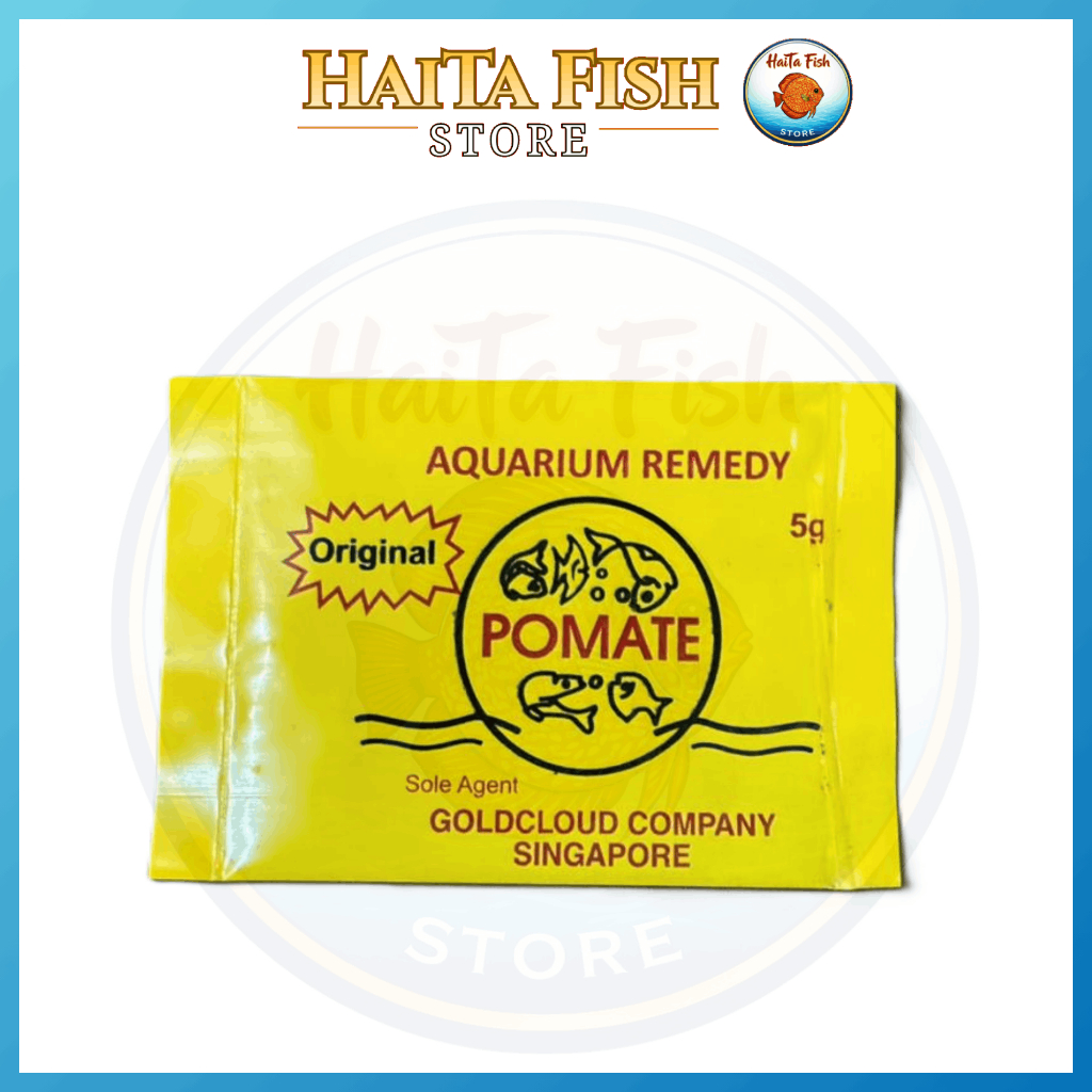 Jual POMATE ORIGINAL SINGAPORE 5GR OBAT IKAN HIAS / SOLUSI JAMUR, WOUND ...
