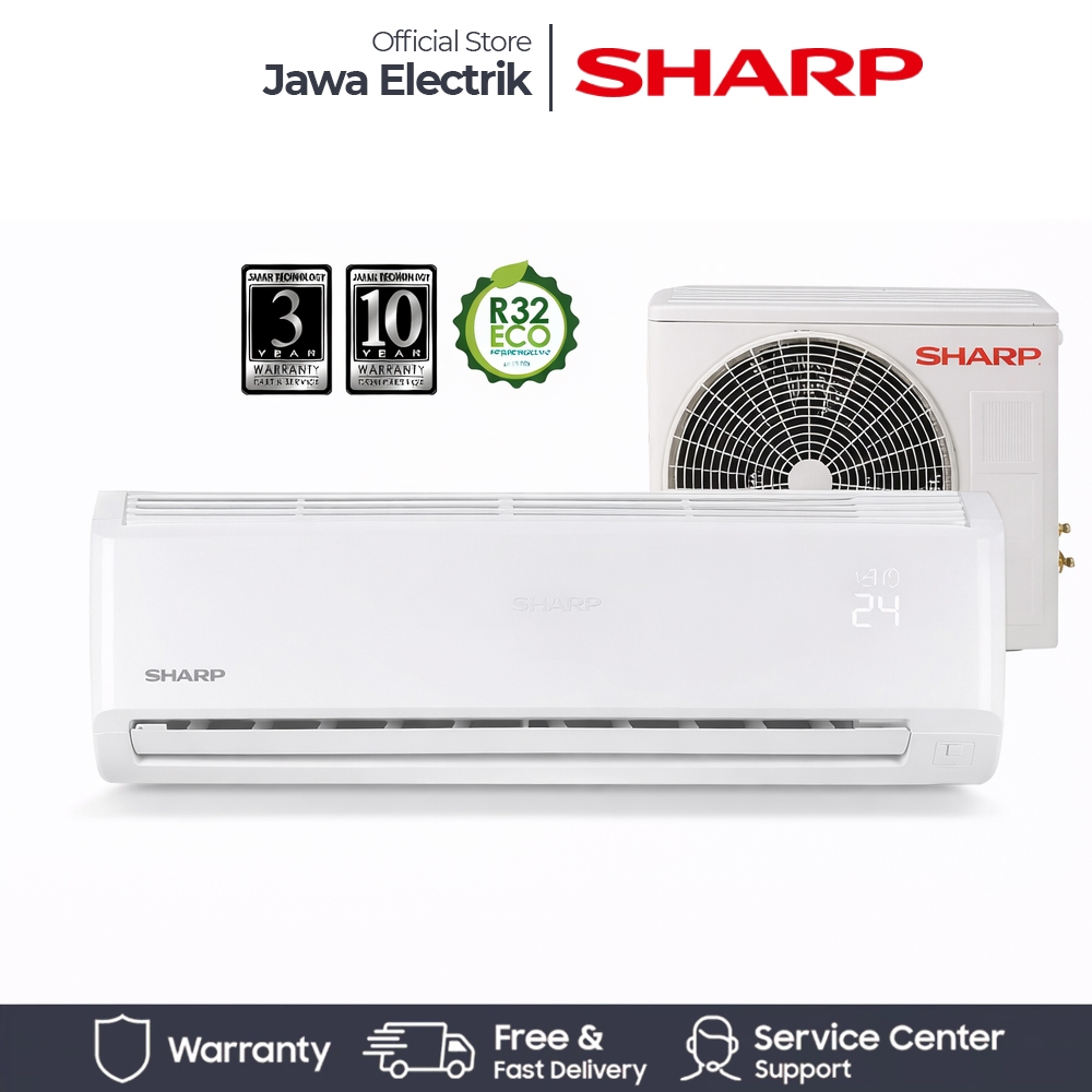 Jual AC SHARP AH-05BEY AC 1/2 PK + PASANG | Shopee Indonesia
