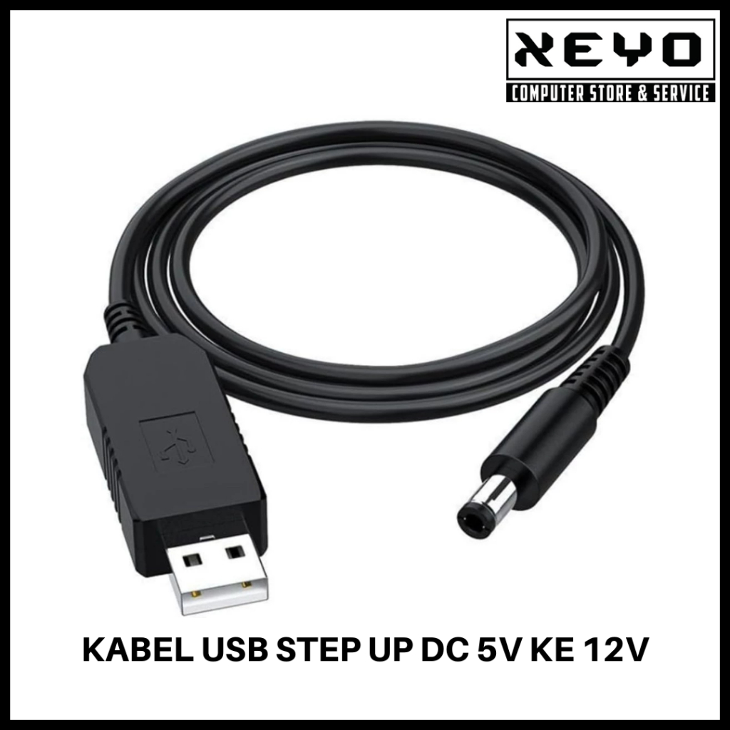 Jual Kabel Usb power Modem Router Orbit telkomsel To Dc 12 Volt step up ...