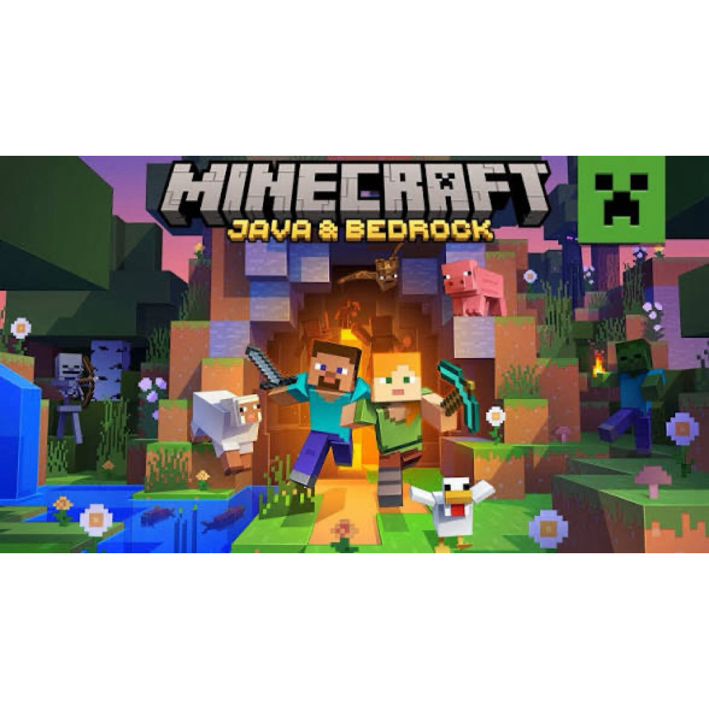 Jual Minecraft Java & Bedrock Edition PC Game - Akses Lengkap, Permanen ...