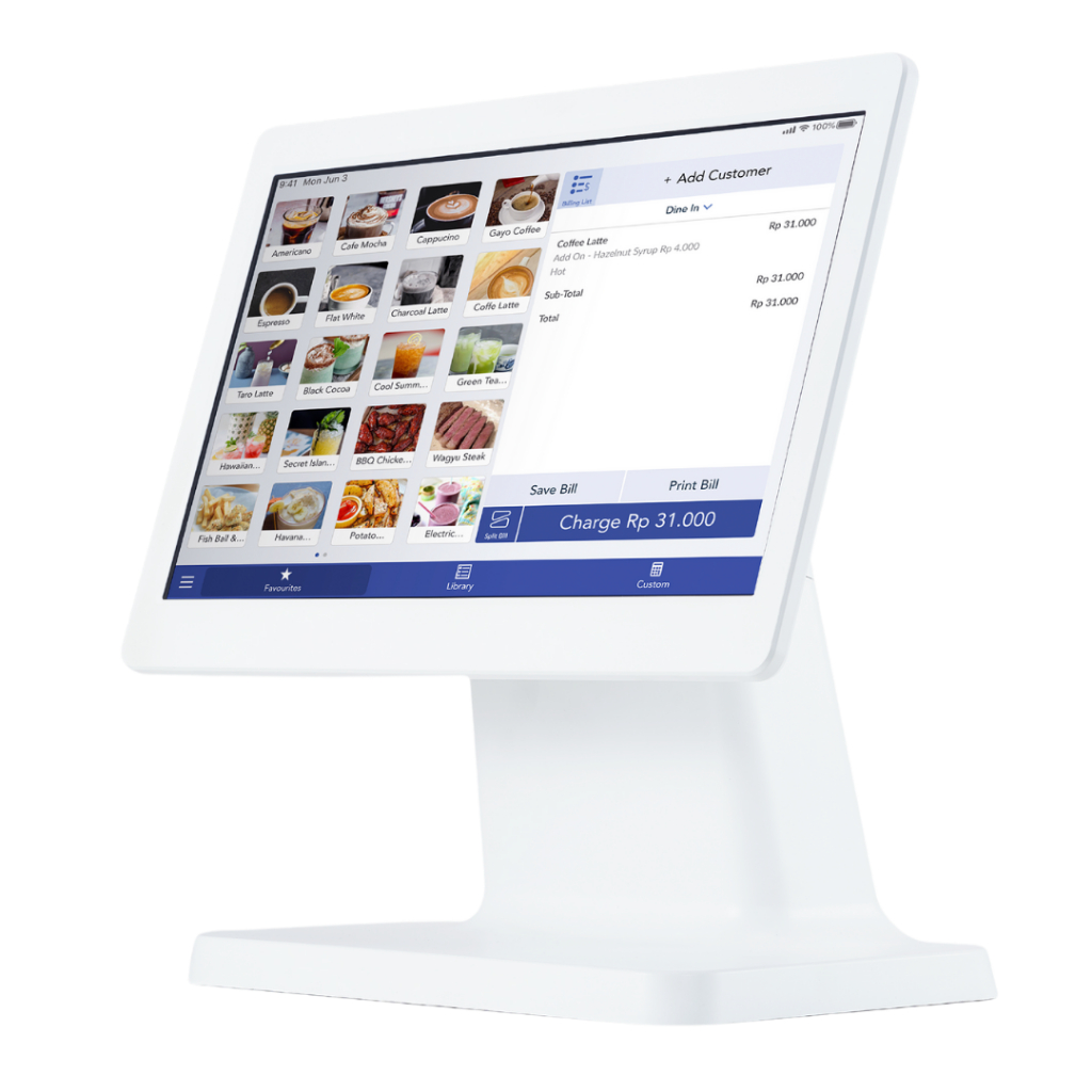 Jual PROMO All in One POS Sharkpos D3 501 4/16GB Monitor Mesin Kasir 15 ...