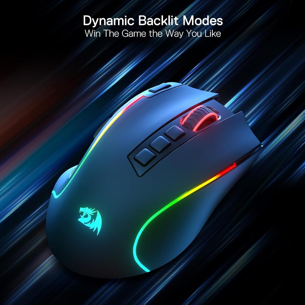 Jual Redragon Predator M612 RGB 8000 DPI Wired Optical Gaming Mouse ...