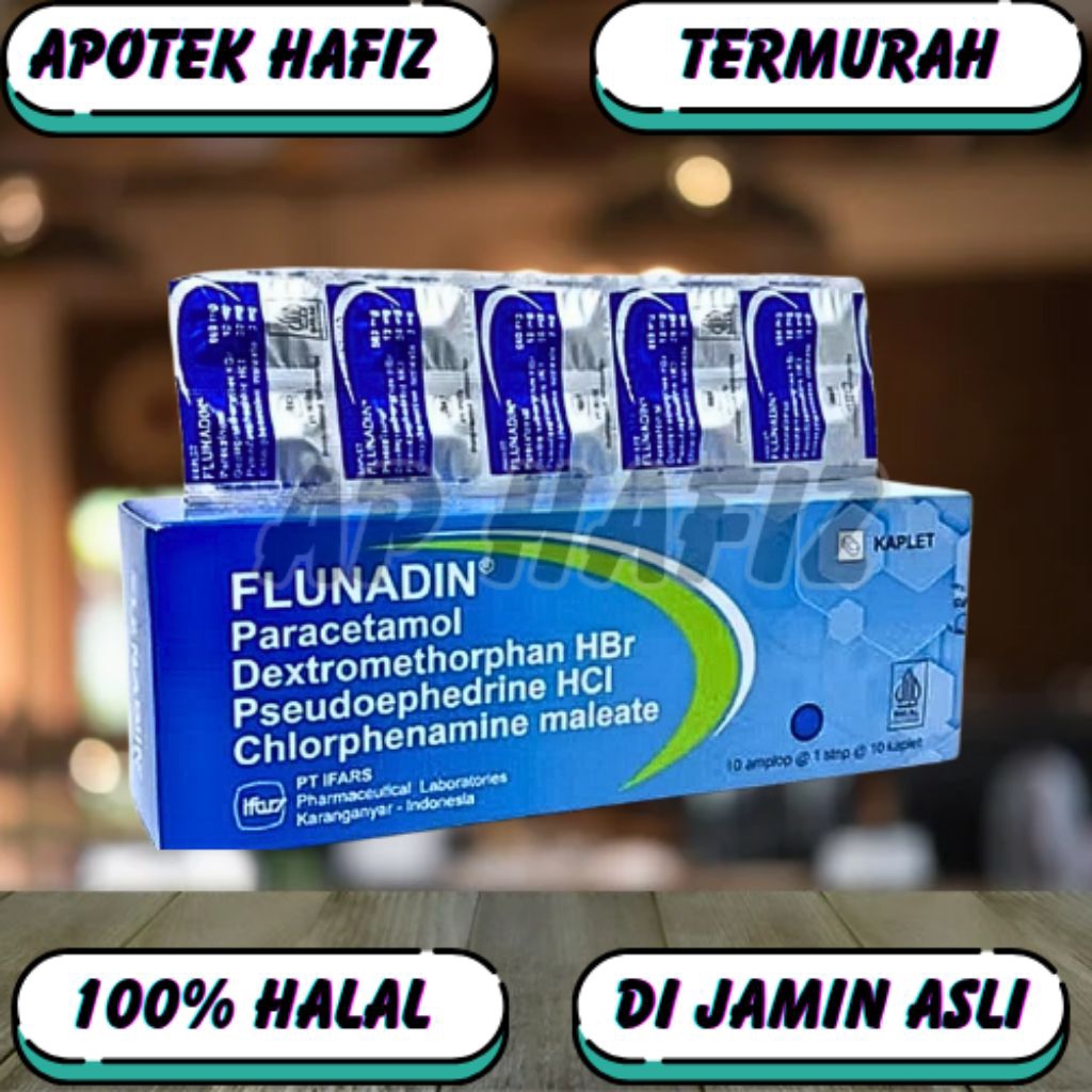 Jual IFARS FLUNADIN TABLET - BOX | Shopee Indonesia