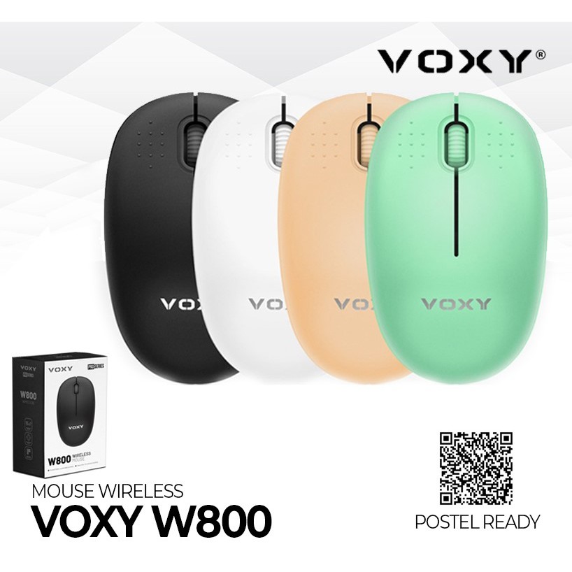 Jual Mouse Wireless Voxy W800 Pro Series Free Battery Baterai | Shopee ...