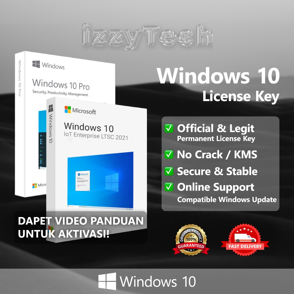 Jual Product Key Windows 10 Terlengkap & Harga Terbaru Juli 2026 ...