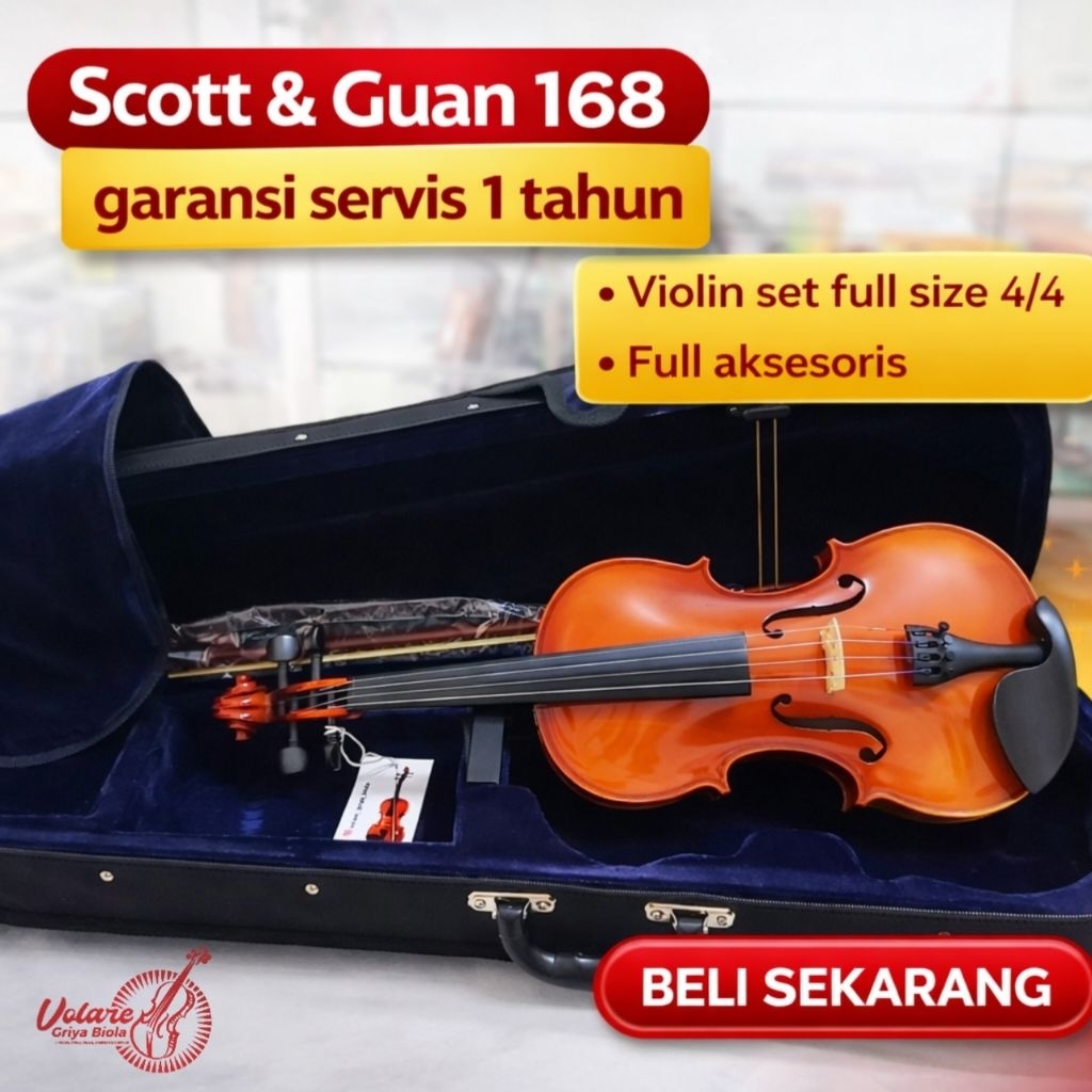 Jual Biola Scott Guan 168 Garansi | Shopee Indonesia