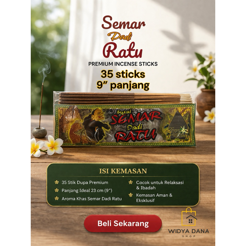 Jual Dupa SEMAR DADI RATU POUNCH 35stick | Shopee Indonesia