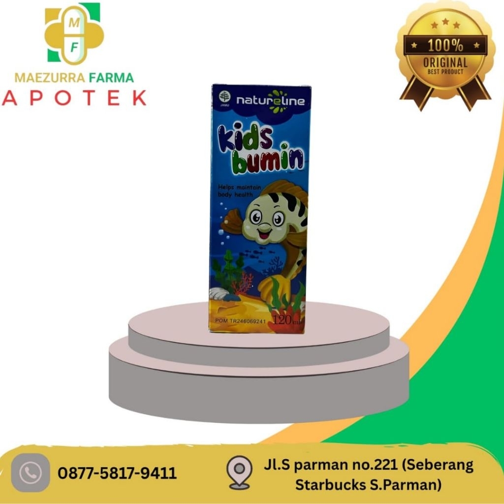 Jual NATURELINE KIDS BUMIN 120ML | Shopee Indonesia