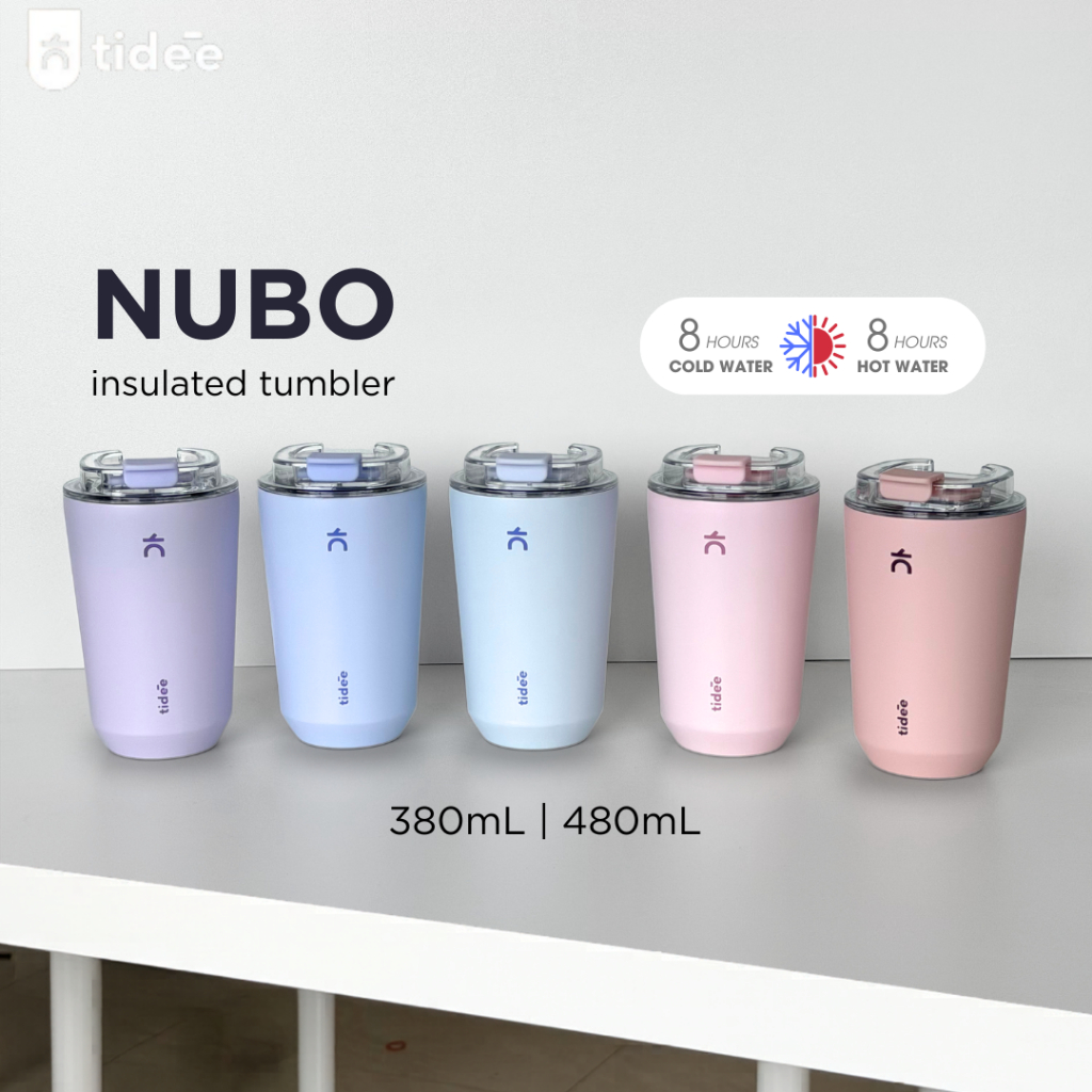 Jual Tidee - NUBO Tumbler Stainless 380mL 480mL Tahan Panas Dingin ...