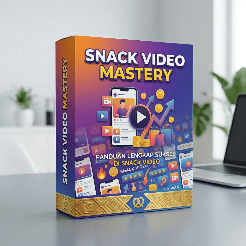 Jual E-Course Digital Snack Video Mastery: Rahasia Sukses Jadi Kreator ...