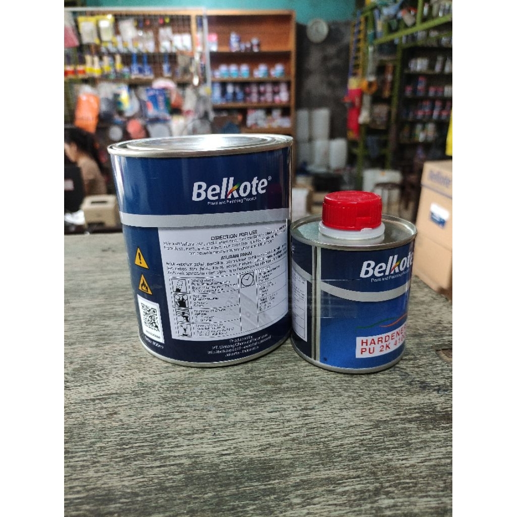 Jual Pernis PU Belkote 4100 Clear Coat 2K - Finishing Glossy, Varnish ...