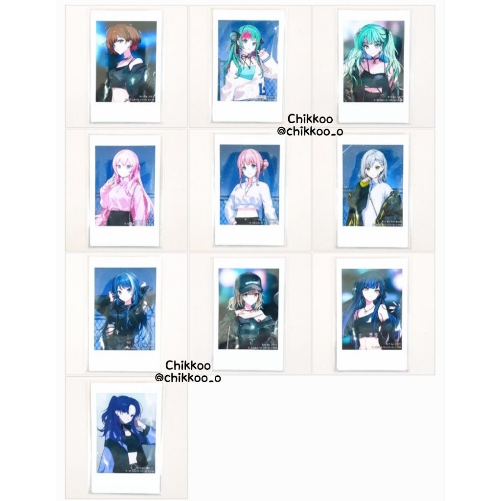 Jual Project Sekai Zozotown Cheki Card | Shopee Indonesia