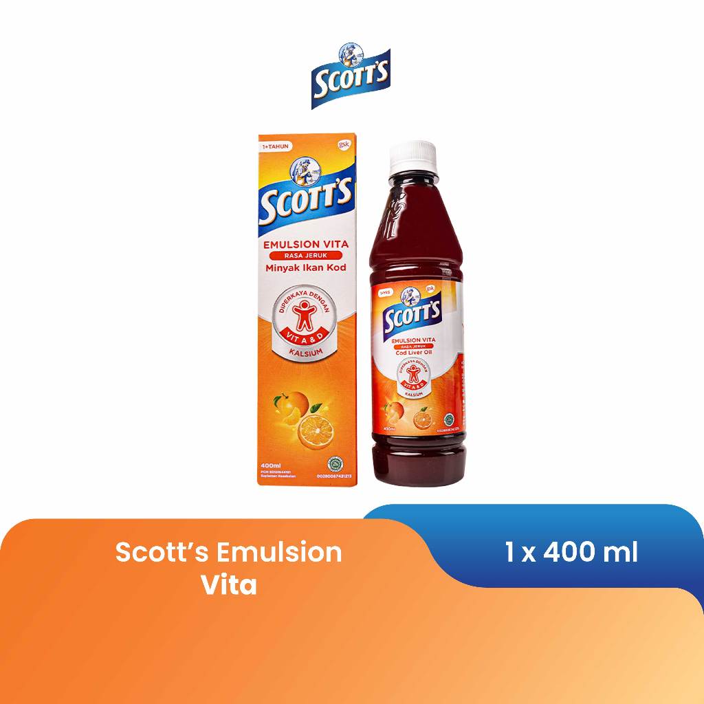 Jual Emulsion Vitamin Scott Terlengkap & Harga Terbaru Juli 2026 ...