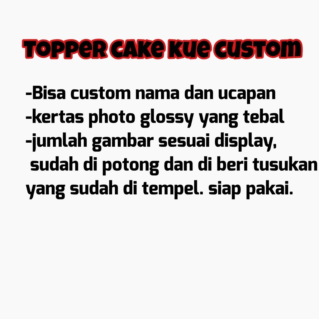 Jual Topper Kue Rumi Kpop Demon Hunter - Desain HD, Nama Custom, Sudah ...