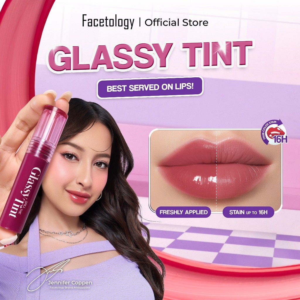 Facetology Glassy Spill The Tint