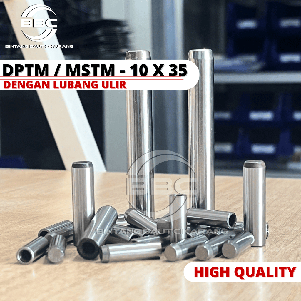 Jual Dowel Pin DPTM 10X35 MM Dowel Pin Drat Ulir Tipe DPTM / MSTM 10 x ...