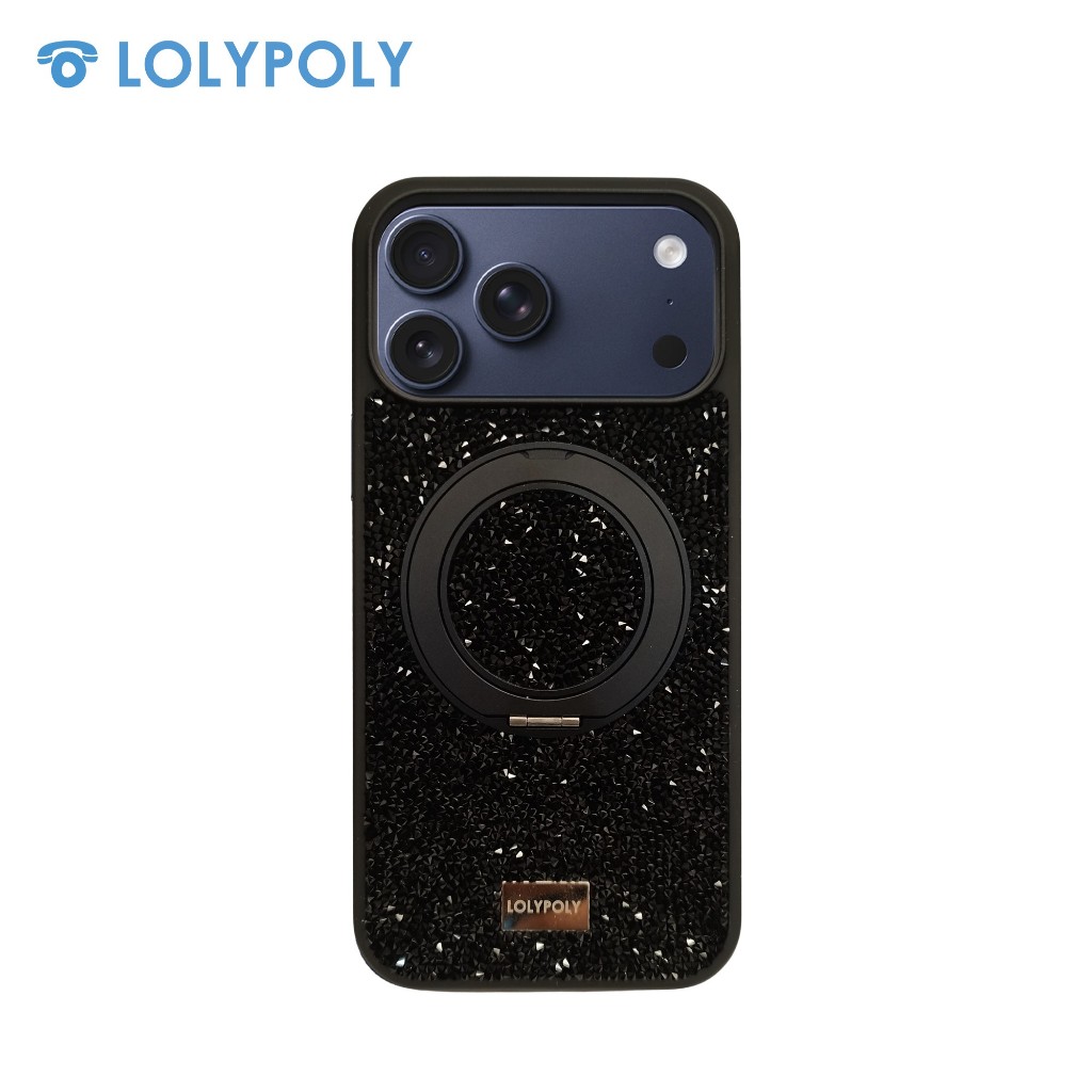 Jual LOLYPOLY Crystal Diamond Bling Case Magsafe For iP 17 Pro Max ...