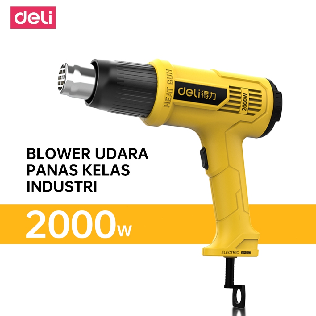Jual Deli DL5200 Hotgun Powerful Heat Gun Alat Pemanas Serbaguna 2000W ...