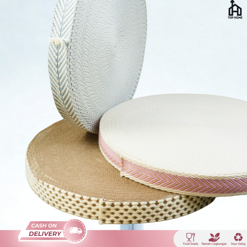 Jual Tali Bisban Pelipit / Tali Webbing Pelipit / Tali Bisban Motif ...
